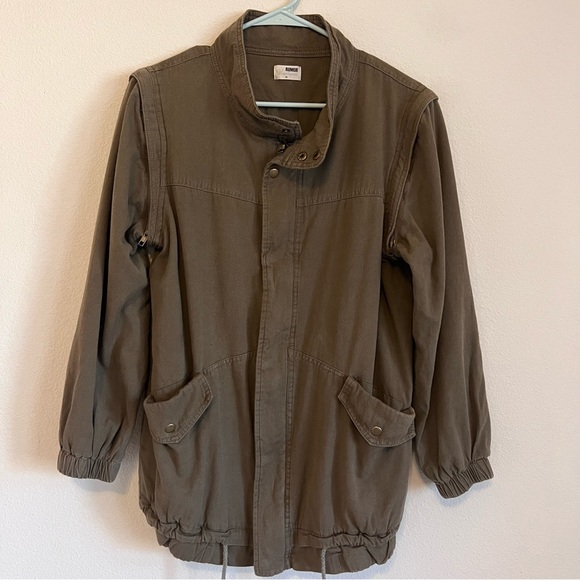 rumour Jackets & Coats Rumor Boutique Olive Green Army Jacket Coat